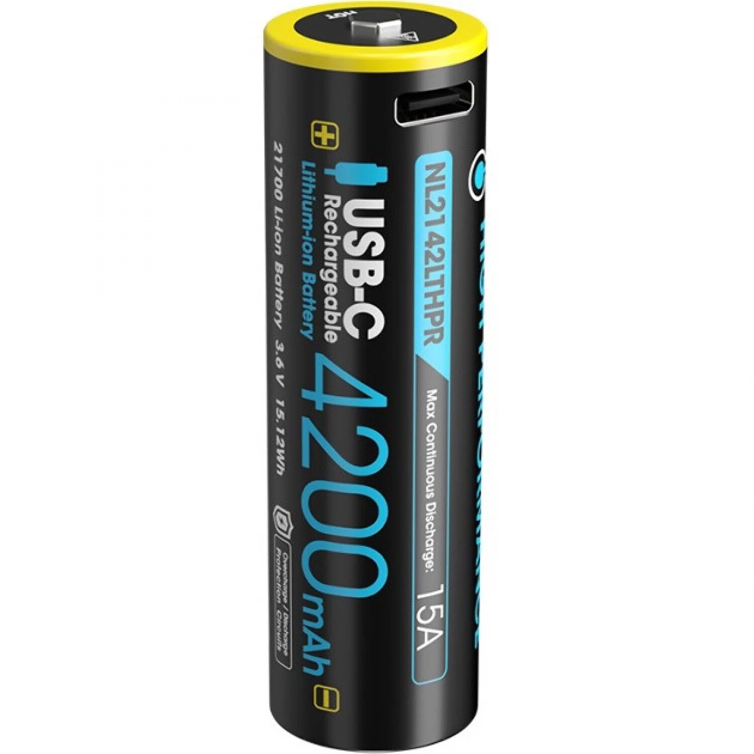 Аккумулятор NITECORE NL2142LTHPR 21700 USB-C 21096