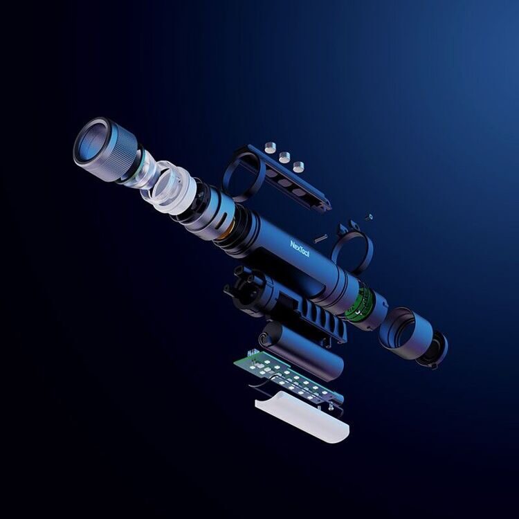 Фонарь NexTool Thunder flashlight